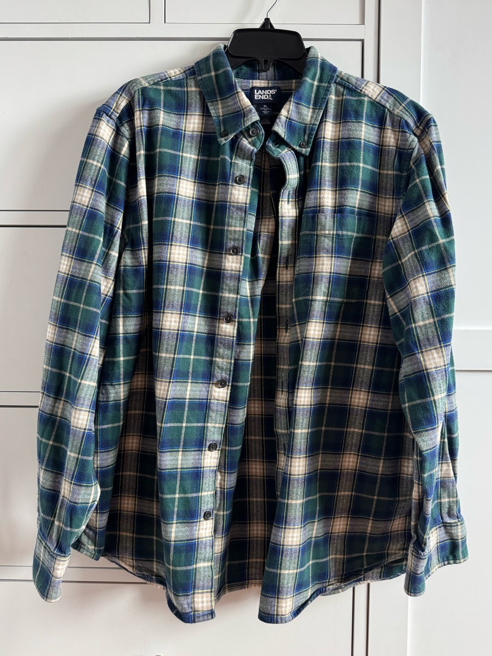 Land’s End Long Sleeve Flagship Flannel Shirt